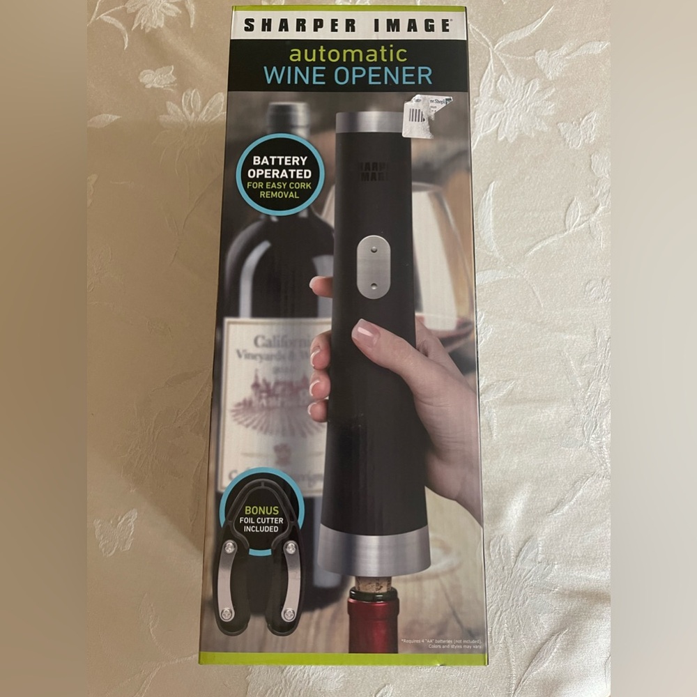NIB Sharper Image Automatic Wine Opener